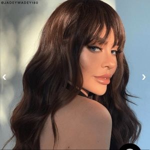 INH - Zooey Clip-In Bangs (Natural Black)